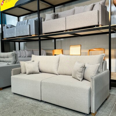 Sofá Retrátil Minimalista Arthur 2 metros Braço Slim